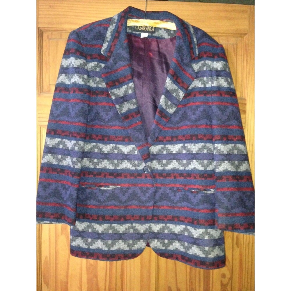 Woman's Western Blazer by Casablanca - Size 12 - Horse Cowboy Southwest Jacket
